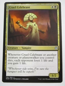 MTG Cruel Celebrant War Of The Spark Magic The Gathering x1 LP - Picture 1 of 1