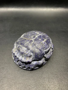 Escarabajo escarabajo único grande (símbolo de buena suerte) hecho de lapislázuli - Imagen 1 de 7