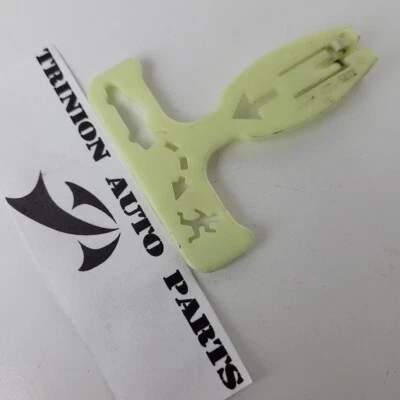 Mercury Grand Marquis 2008 maletero de emergencia tapa liberación pestillo mango blanco OEM Foto 1 de 3