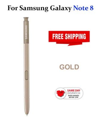 S Pen Para Samsung Galaxy Note 8 NUEVO Repuesto Original OEM Lápiz Lápiz Lápiz DORADO Foto 1 de 4