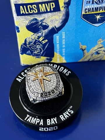 2020 Tampa Bay Rays American League Championship Ring  Brand New In Box Cover