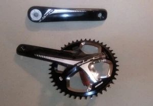 FSA Gossamer Pro ABS Crankset BB386EVO 172.5mm 44t 110mm BCD New - Picture 1 of 3