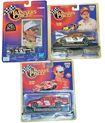 Lot of 2 Dale Earnhardt Winners Circle 1:43 & 1 - 1:64 Die Cast Collectible Cars - Image 1 of 4