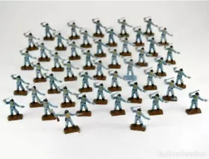 Gran Lote de 46 Soldados Federales / Mini Oeste Comansi - Imagen 1 de 5