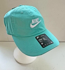 NEW Nike Club Kids Aqua Unstructured Cap Hat Unisex Kids One Size Adjustable NWT - Picture 1 of 12