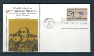 US Scott # 1683 Telephone Centennial FDC . Fleetwood cachet 2 - Picture 1 of 1
