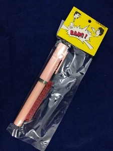 Divertido Marcador Pluma Golpe Vintage Truco Plástico Gorra Juguete Taiwán Explosión Pluma Rosa - Imagen 1 de 11