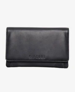 Rip Curl PLAINS RFID LEATHER Wallet Travel Passport Purse New - Black Rrp $89.99 - Picture 1 of 2