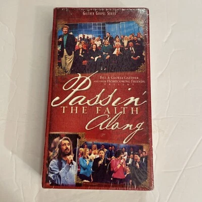 New Sealed VHS Passing The Faith Along Bill Gloria Gaither Gospel Series 2004 - Image 1 of 4
