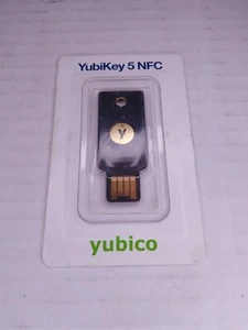 YubiKey 5 NFC Two Factor Authentication USB and NFC Security Key (061025) - Photo 1/2