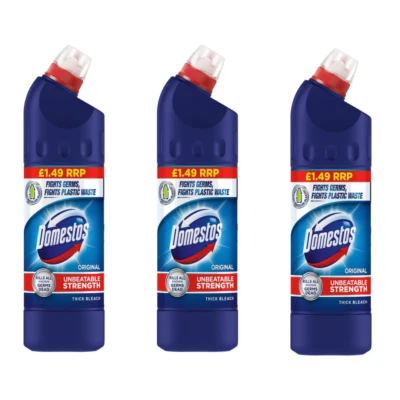 Domestos Bleach Original 750ml x 3