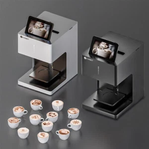 3D Printer Cake Latte Edible Inkjet Machine DIY Chocolate Photo Coffee Printer - Picture 1 of 7