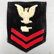 Original WW2 Patch US Navy Petty Officer 2nd Class 1942