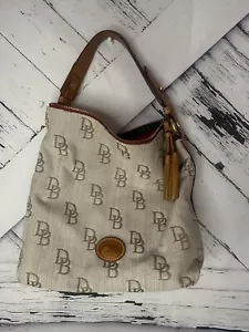 Borsa superiore con cerniera jacquard fiorentina Dooney Bourke - Foto 1 di 11