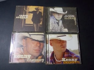 Country Music CDs Lot of 4: Kenny Chesney, Jason Aldean - Picture 1 of 9