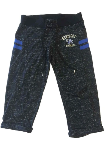 University of Kentucky Colosseum Black & White Speckled WOMENS Capri Pants (M) Cover