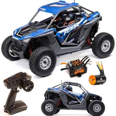 Losi LOS03029T1 1/10 Polaris RZR PRO Rey 4WD Desert SXS RTR Blue - Image 1 of 4