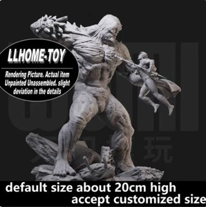 Figura de anime Superman VS Doomsday Fight resina impresión 3D GK modelo hágalo usted mismo sin pintar - Imagen 1 de 13