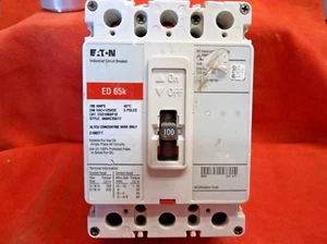 EATON ED3100 circuit breaker 5185A3 - Picture 1 of 5