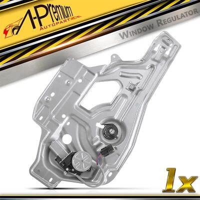 Regulador de ventana delantera derecha A-Premium con motor y panel para Hyundai Santa Fe Foto 1 de 4