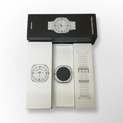 Samsung Galaxy Watch Ultra SM-L705F, 47mm LTE Titanium White Grade A WARRANTY - Image 1 of 4