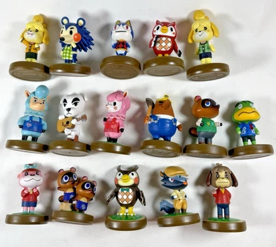Lote de 16 figuras amiibo Animal Crossing colección Nintendo Foto 1 de 4