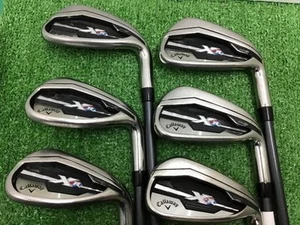 Callaway Steelhead XR Iron Set 5-9+Pw XR Flex-R Right-Handed 6pcs Used Golf Club - Picture 1 of 5