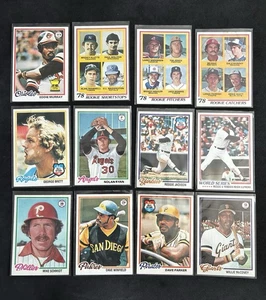 1978 Topps Baseball Complete Set 1-726 EX+ Murray Molitor Trammell Rookie - Picture 1 of 7