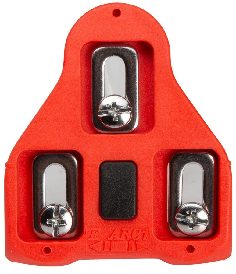 VP ARC 1 LOOK Delta Cleats, 9 Degree Red, 3 Bolt Road Cleats - Image 1 of 1