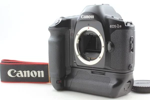 [Fast unbenutzt mit Trageriemen] Canon EOS 1N HS analoge Kleinbildkamera schwarz Gehäuse PB-E1 JAPAN - Bild 1 von 12