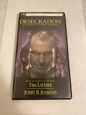 Left Behind: DESECRATION by Jenkins & LaHaye [Audiobook Cassette] Foto 1 de 4