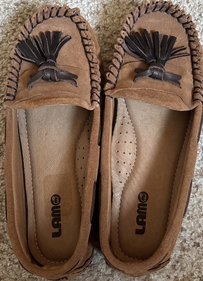 Mocasín LAMO para mujer (talla 7) nuevo con etiquetas Foto 1 de 4