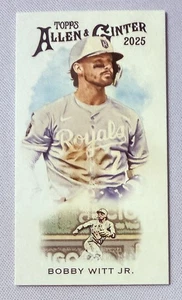 2025 Topps Allen & Ginter Bobby Witt Jr. 1889 N222 Mini #N222-6 Kansas City Roya - Bild 1 von 2