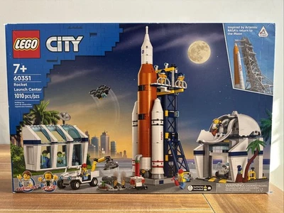 LEGO CITY Rocket Launch Center 60351 - Open Box - NEW - Sealed Inside - Image 1 of 4