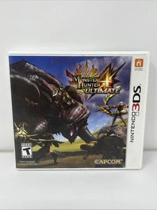 Monster Hunter 4 Ultimate (Nintendo 3DS, 2015) CIB w Manual Tested and Working - Picture 1 of 8