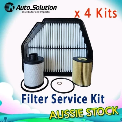 Oil Air Fuel Filter Service Kit fits Holden Captiva7 CG SUV 2.0 TD, Z 20 S1,LLW - image 1 of 3