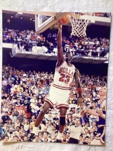 1990 Michael Jordan 8x10 Original Glossy Professional Photo NBA Hoops Property - Picture 1 of 5