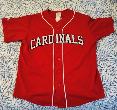 复古 Mark McGwire 圣路易斯红雀队雄伟球衣大型全国联赛布贴 — 第 1/4 张图片