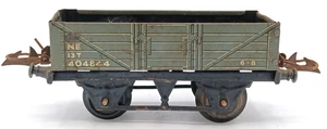 Hornby Meccano Tinplate Model Railway O Gauge Open Wagon NE 13T - Picture 1 of 8
