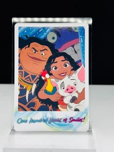 2023 Bandai Carddass Disney 100 Wonder Card Moana foto instantánea - Imagen 1 de 4