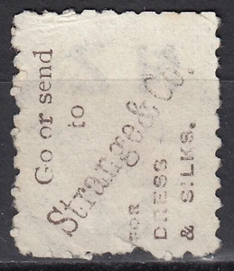 NEUSEELAND 1893 Adson, 3d, Perf 10, Strange & Co, Pos.158 - Bild 1 von 2