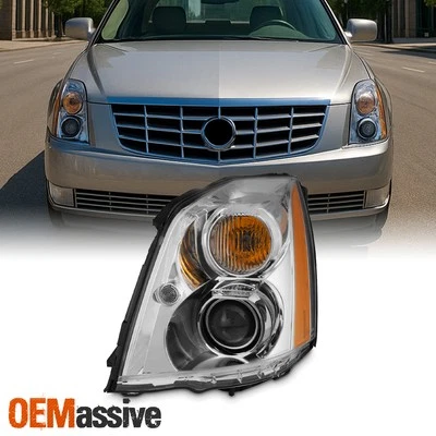 Faros cromados para proyector HID de xenón para Cadillac DTS 2006-2011 lado del conductor Foto 1 de 4