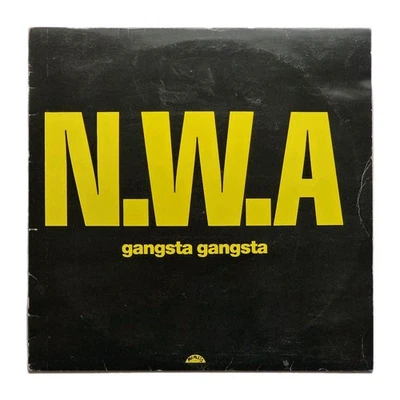 N.W.A. (NWA) "Gangsta Gangsta" RARE 1988 AUSSIE 3Tk 12" SINGLE [eazy-e DR DRE] - Bild 1 von 4