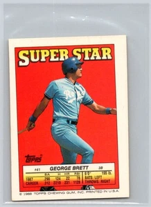 George Brett - 1988 Topps Stickers #41 - Kansas City Royals - Picture 1 of 2