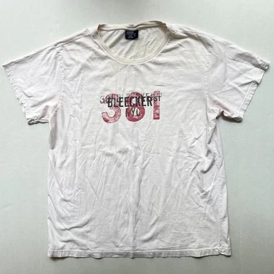 Camiseta Vintage Polo Ralph Lauren Gráfica Talla M Bleecker St 381 Nueva York Foto 1 de 3