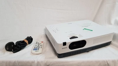 Sanyo plc-xd2200 VGA XGA Projector with Remote, Power Cable - Image 1 of 4