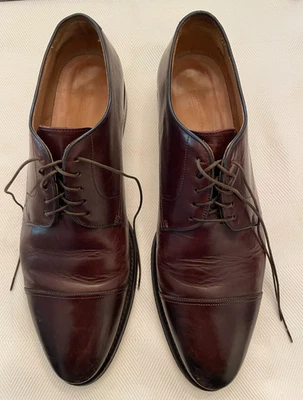 Zapatos de vestir de cuero Suit Supply Vero Cuoio marrón con puntera talla 10 1/2 Italia Foto 1 de 4