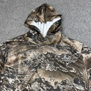 RealTree Camo Hoodie Pullover Hooded Sweatshirt Men Medium Recycled Polyester - Picture 1 of 9