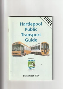 Hartlepool Bus Timetable Book 1996 - Picture 1 of 1