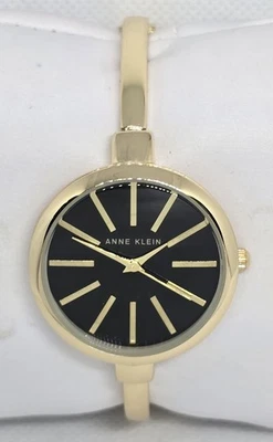 Женские часы Anne Klein золотистый черный циферблат AK/1470G PC21J браслет браслет 09 - Изображение 1 из 4